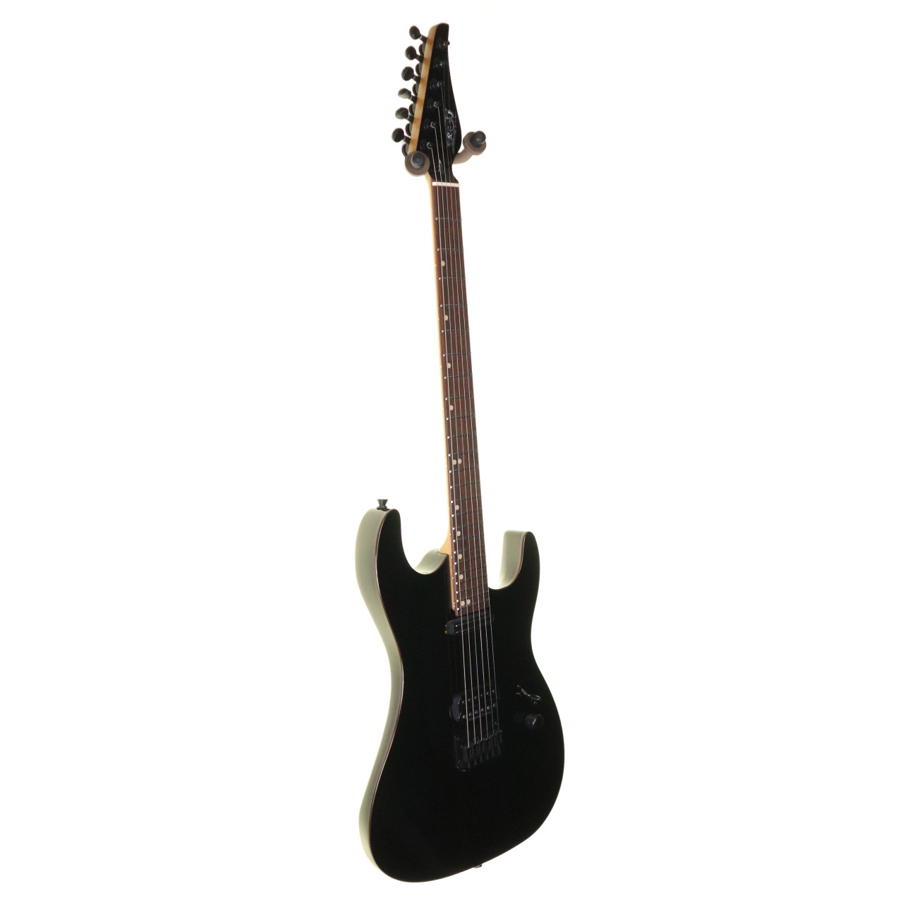 Jet JS-700 Electric Guitar, Black Gloss with Seymour Duncan Double