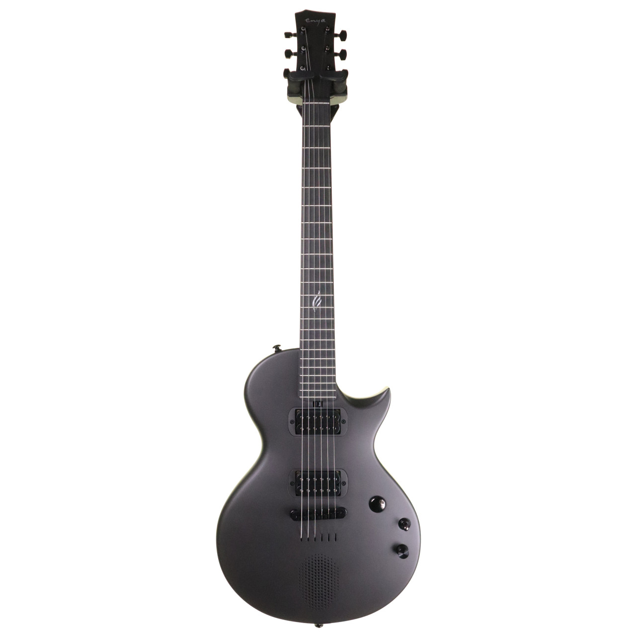 Enya Inspire Smart Electric Guitar, Black - Absolute Music