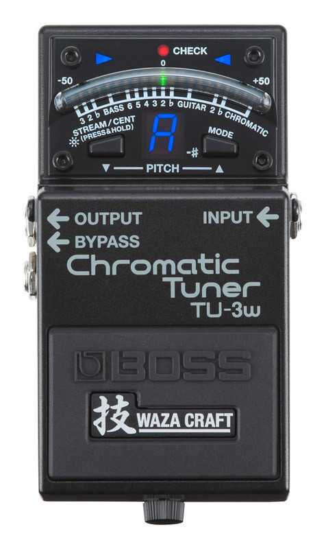 Boss Waza Craft TU-3W Chromatic Tuner Pedal - Absolute Music