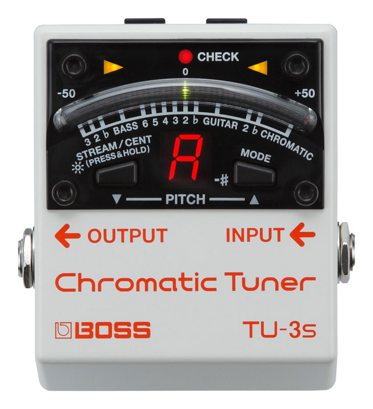 ギター BOSS TU-3w Chromatic Tuner PSA-100S BOSS / TU-3W(J