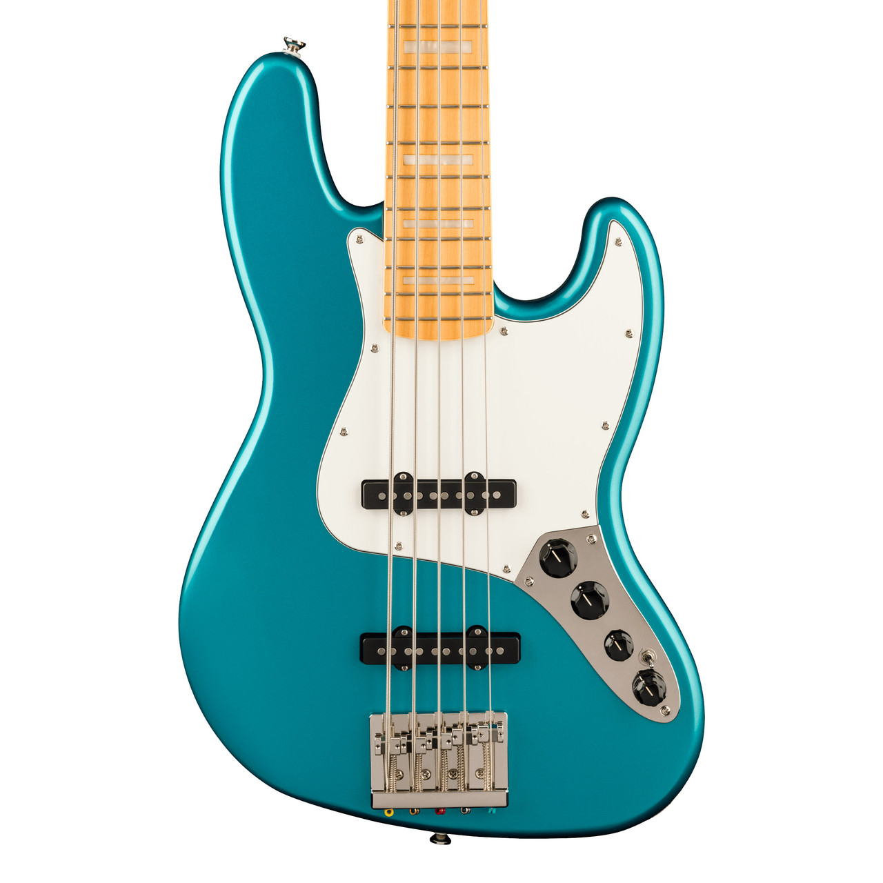 Fender Classic Vibe Active 70s Jazz Bass, Ocean Turquoise, Maple