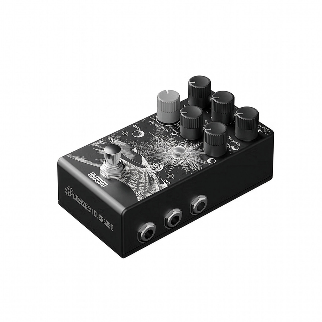 Klowra Everlast Stereo Delay Effects Pedal - Absolute Music