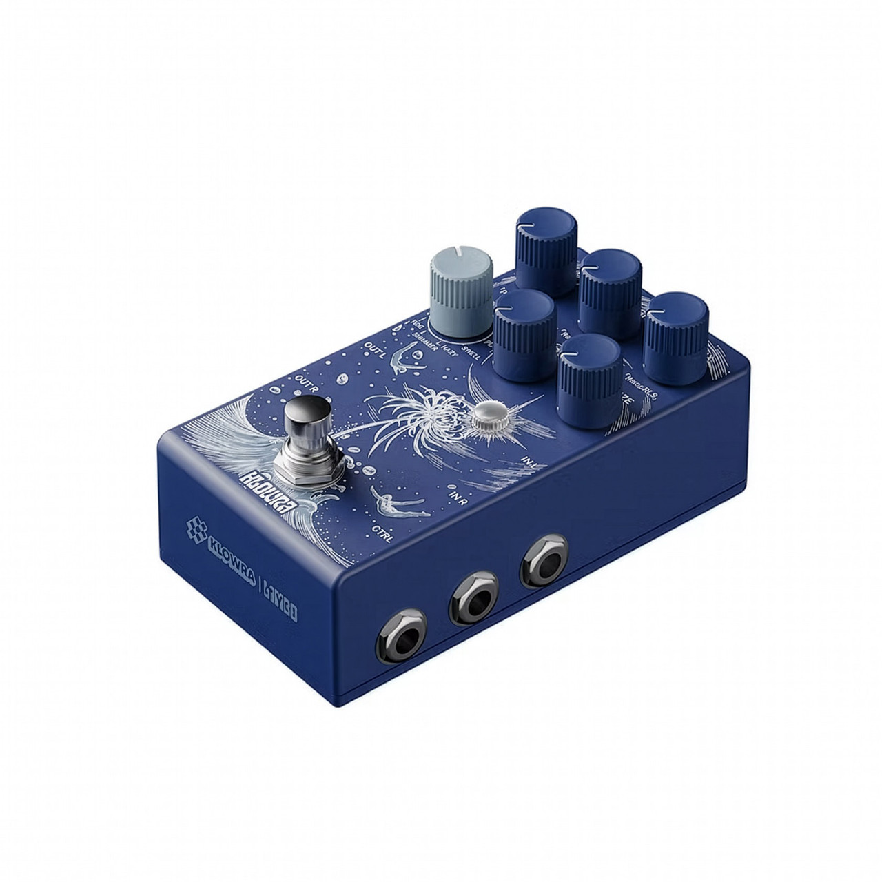 Klowra Limbo Stereo Reverb Effects Pedal - Absolute Music