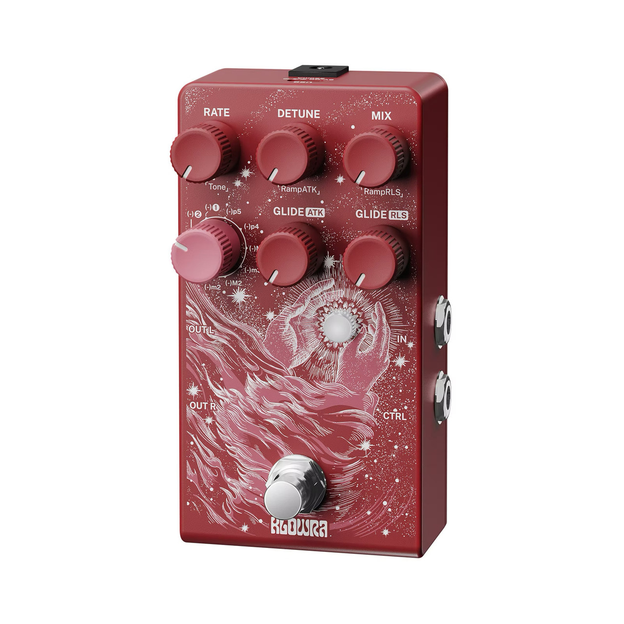 Klowra Vein Stereo Pitch Shifter Effects Pedal - Absolute Music