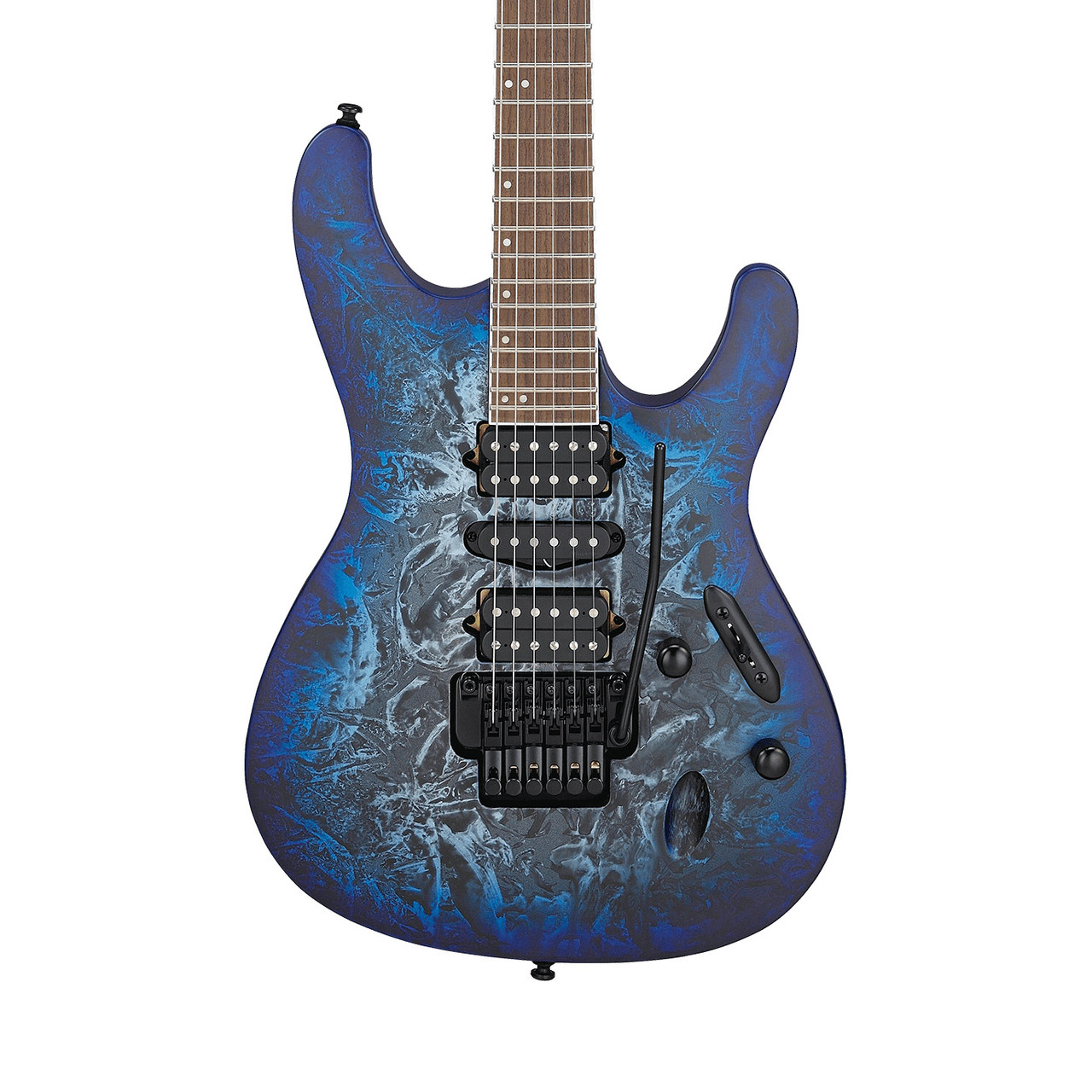 Ibanez S770-CZM S Series Electric Guitar, Cosmic Blue Frozen Matte