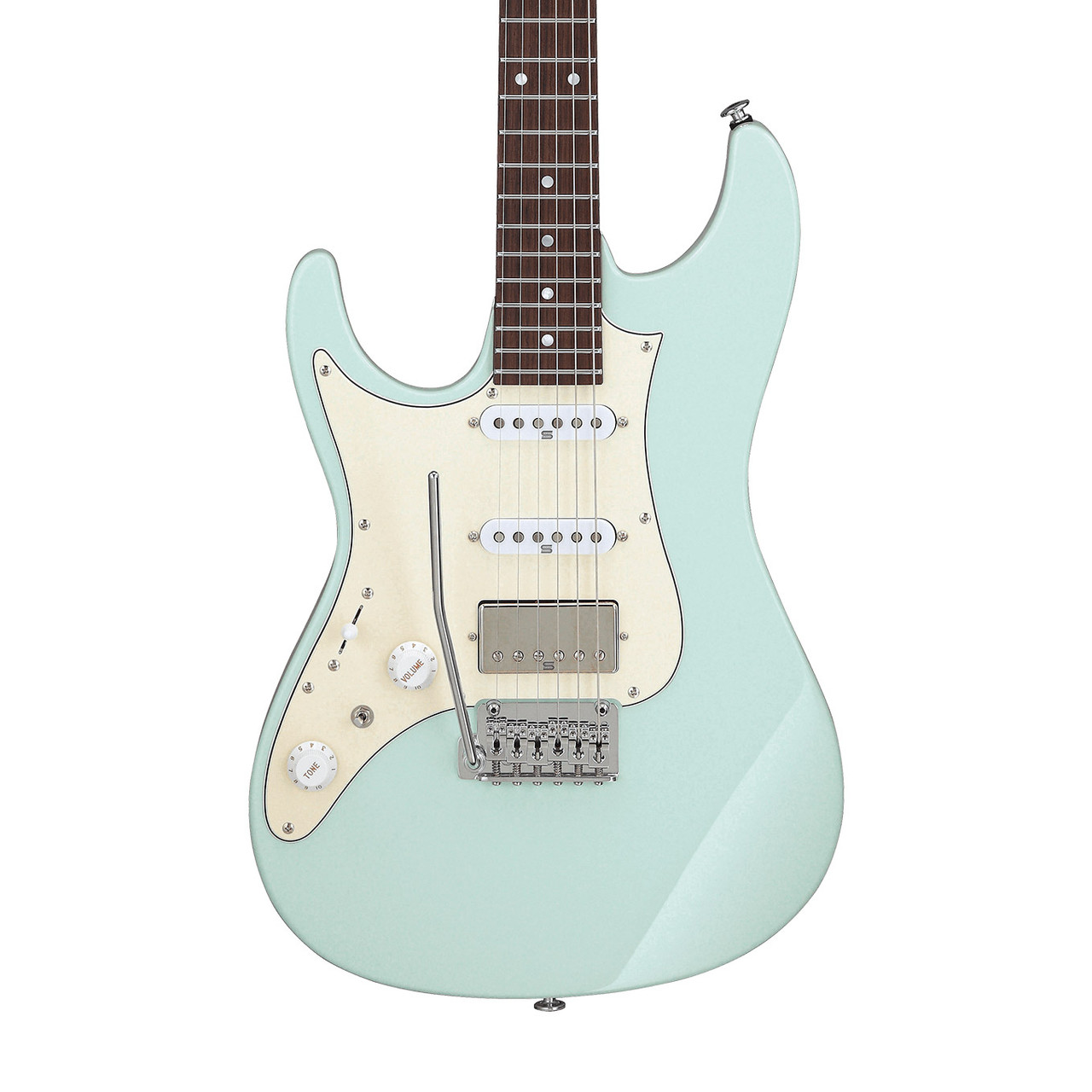 Ibanez AZ2204NWL-MGR AZ Prestige Left Handed Electric Guitar, Mint