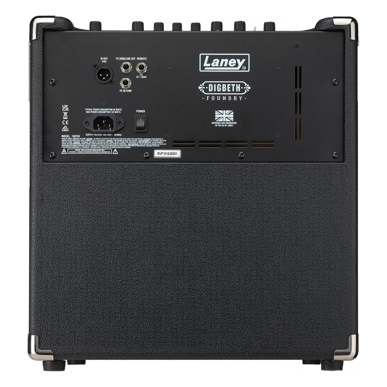 Laney Digbeth Foundry Series DBF50 Bass Combo Amplifier - Absolute