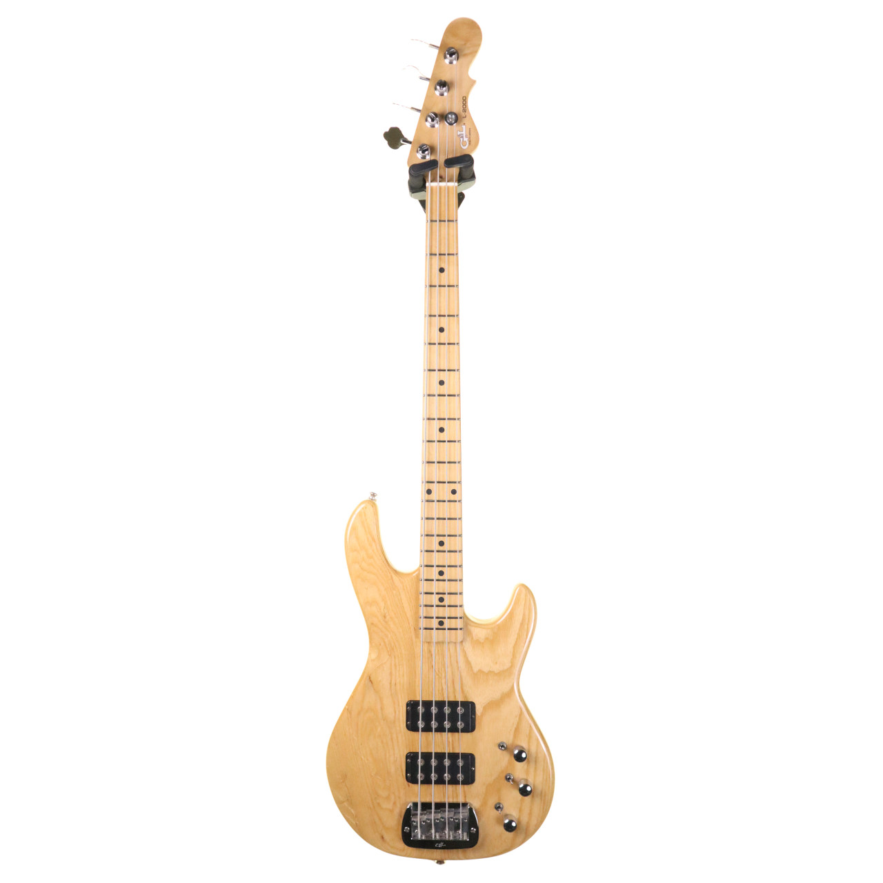 G&L Tribute L-2000 Active 4 String Bass Guitar, Natural Ash (pre