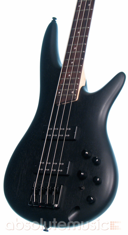 Ibanez SR300EB-WK Bass Guitar, Weathered Black - Absolute Music