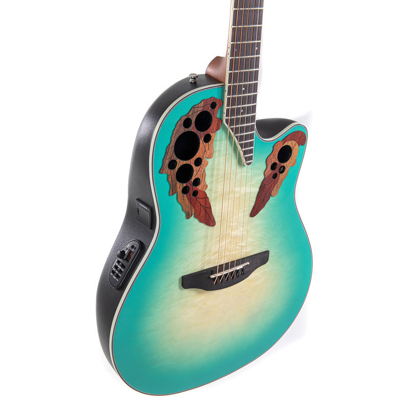 Ovation CE44X-9B Celebrity Elite Exotic Electro-Acoustic Guitar