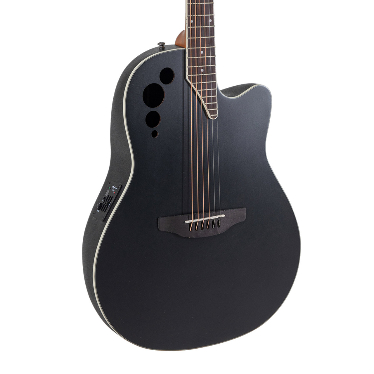 Ovation Applause AE44II Electro-Acoustic Guitar, Multi Soundhole