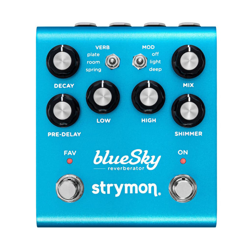 strymon bluesky reverberator リバーブ Strymon BlueSky V2 Reverberator Effects Pedal - Absolute Music