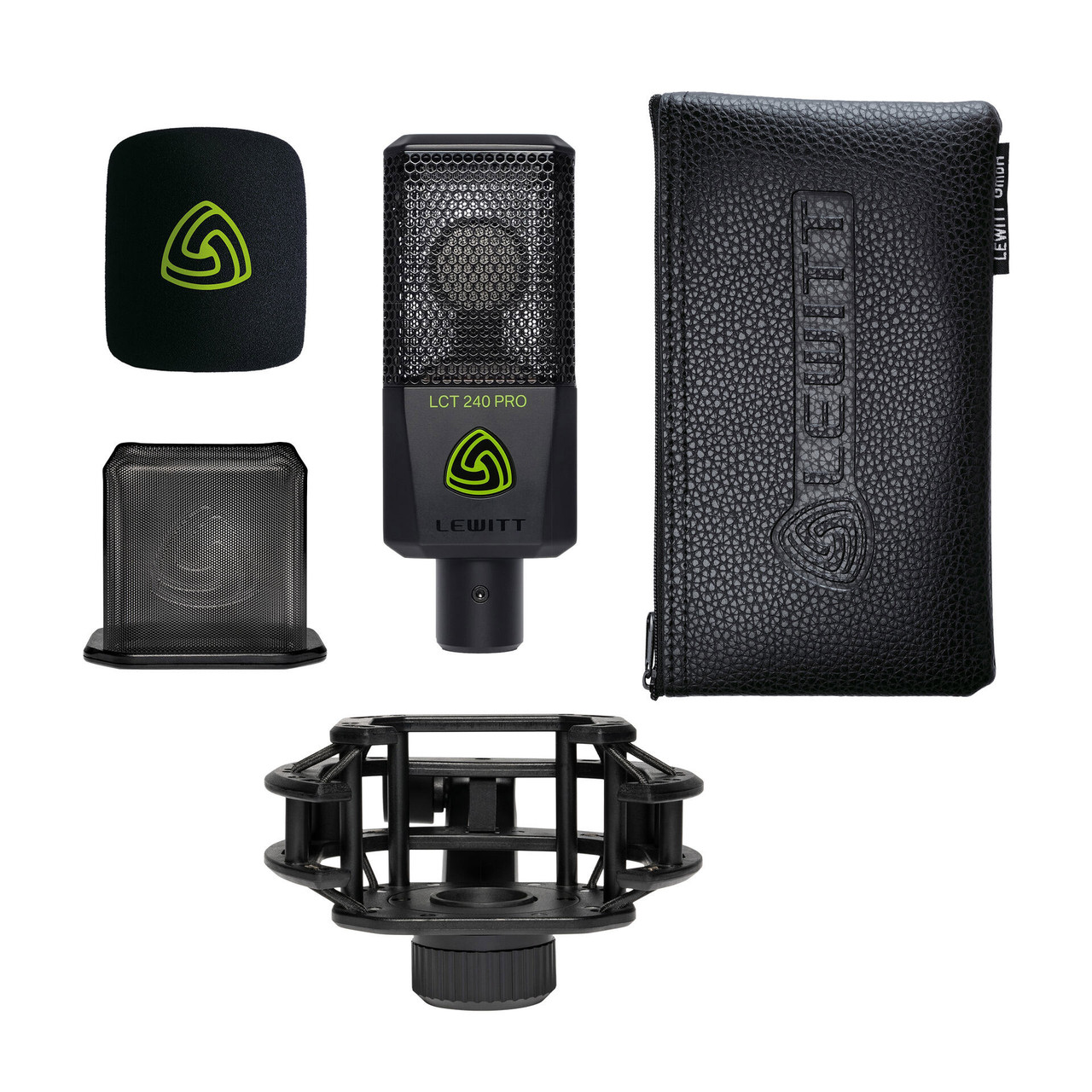 LEWITT LCT 240 PRO ボーカルセット Lewitt LCT 240 PRO Condenser Microphone Vocal Set - Absolute Music
