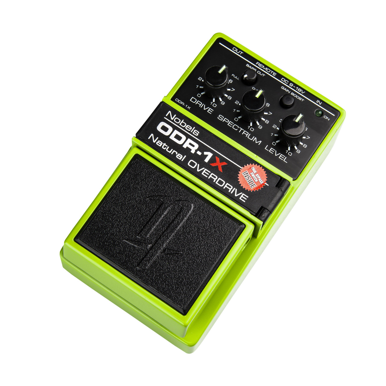 Nobels ODR-1X Natural Overdrive Pedal with Bass Cut Control