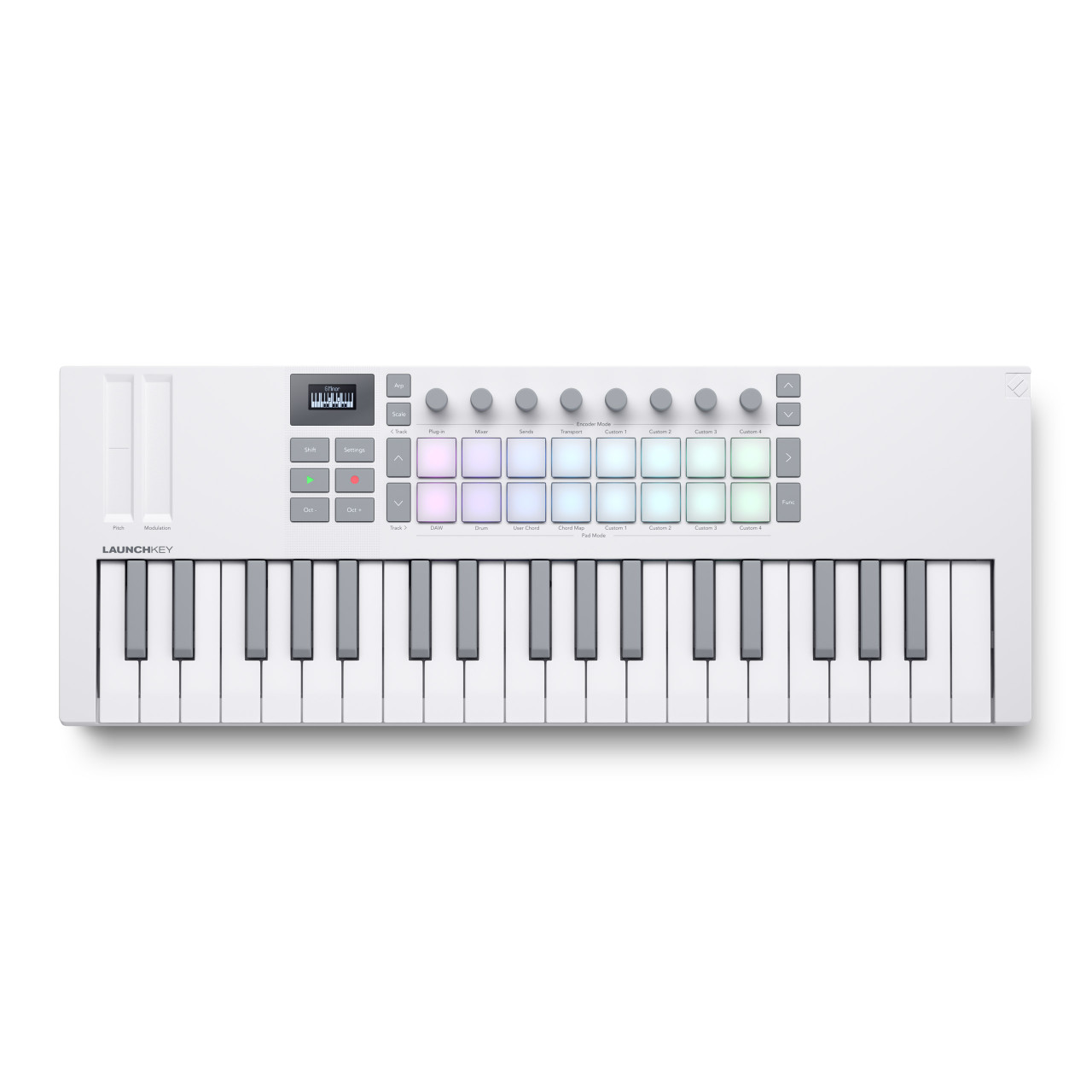 DTM・DAW Novation Launchkey mk4 Mini37 White MIDI Novation Launchkey Mini 37 MK4 USB/MIDI Controller Keyboard, White