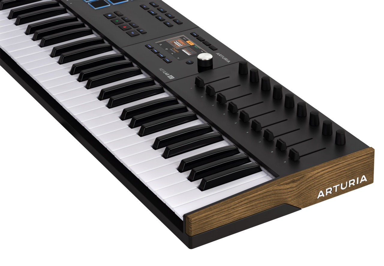 Arturia KeyLAB 61 MK3 MIDI Controller Keyboard, Black - Absolute Music