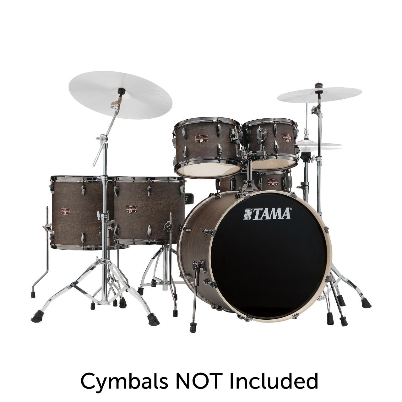 ｔａｍａ☆彡 Tama Imperialstar 6pc Shell Pack with Hardware, Walnut Burl Wrap