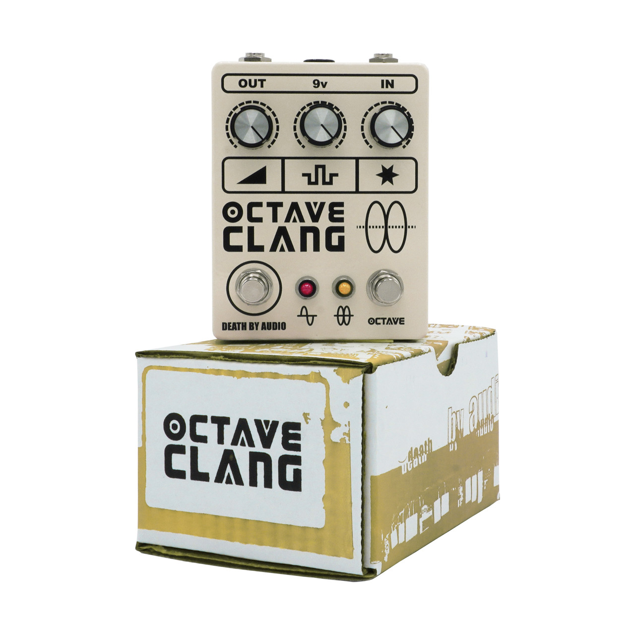 Death By Audio OCTAVE CLANG V2 Fuzz and Octave Up Pedal - Absolute