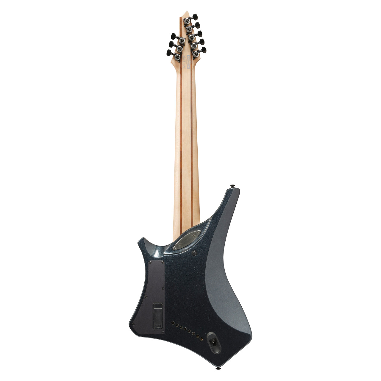 Ibanez A528-IPT 8-String Multi Scale Electric Guitar, Iron Pewter