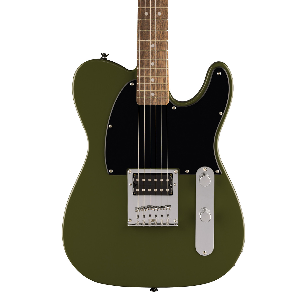 Fender Squier Sonic Esquire H Electric Guitar, Olive, Laurel