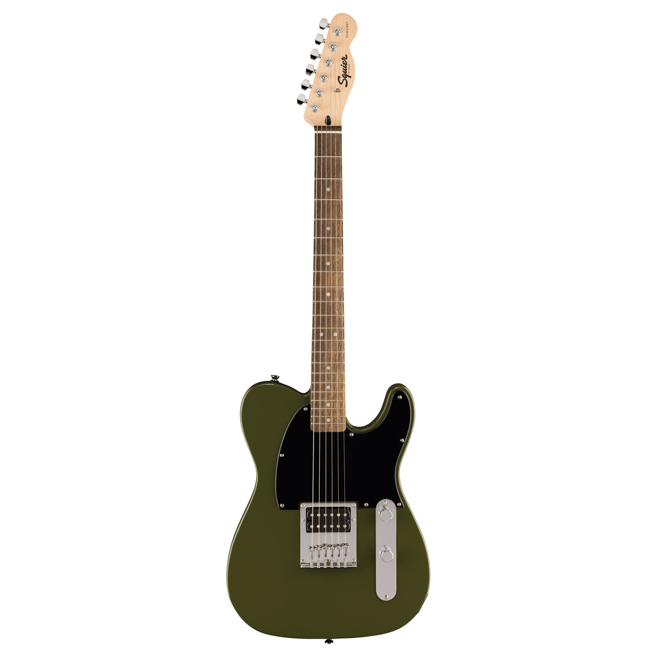 Fender Squier Sonic Esquire H Electric Guitar, Olive, Laurel
