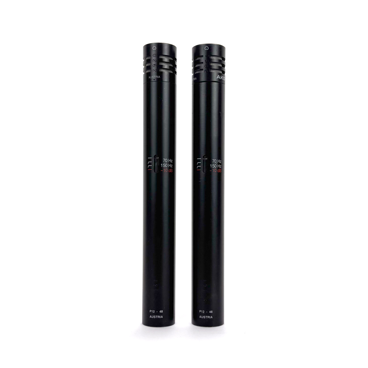 AKG C460B Condenser Microphone Pair w/ CK61-ULS Capsules (pre