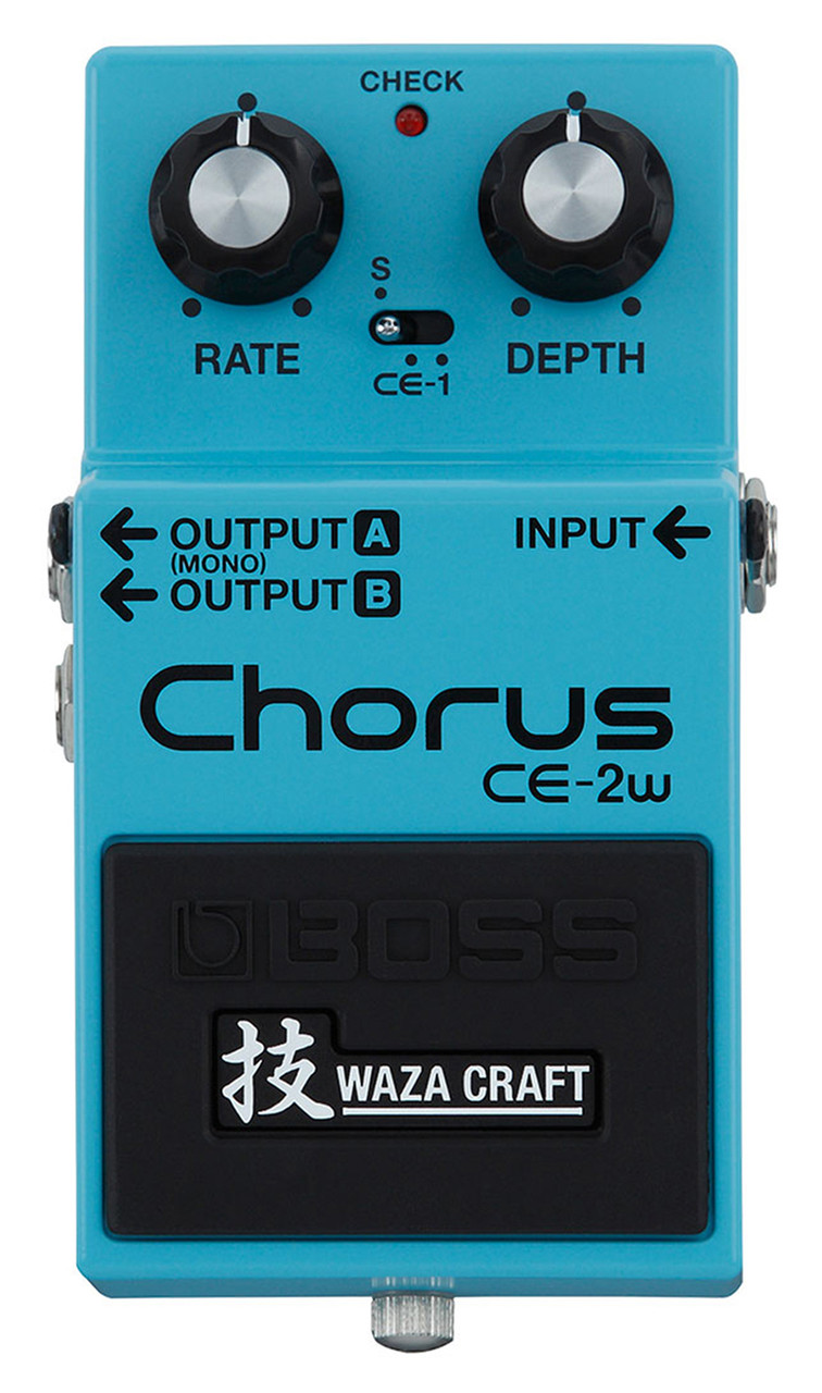 BOSS Chorus CE-2w 技 WAZA CRAFTコーラスエフェクター Boss CE-2w Waza Craft Chorus Pedal - Absolute Music