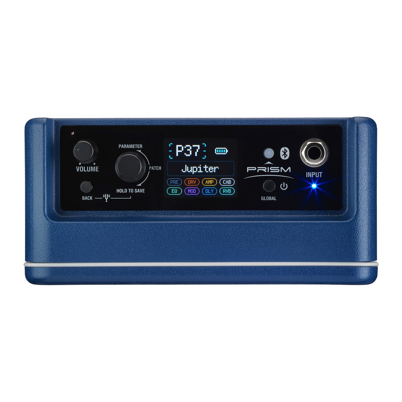 Laney PRISM MINI Portable Multi FX Guitar Amp w Bluetooth, Blue