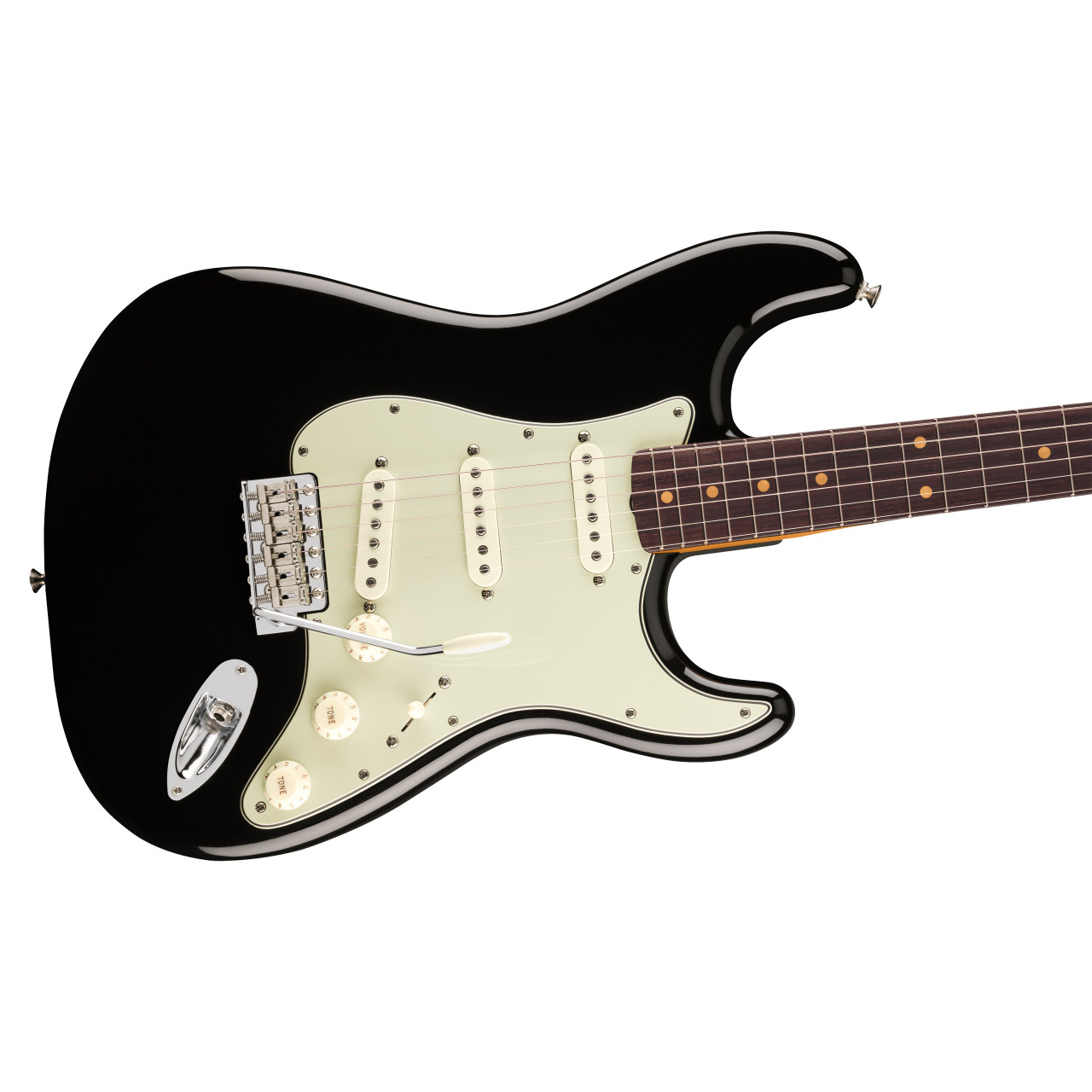 Fender Vintera III Early 60s Stratocaster Electric Guitar, Black
