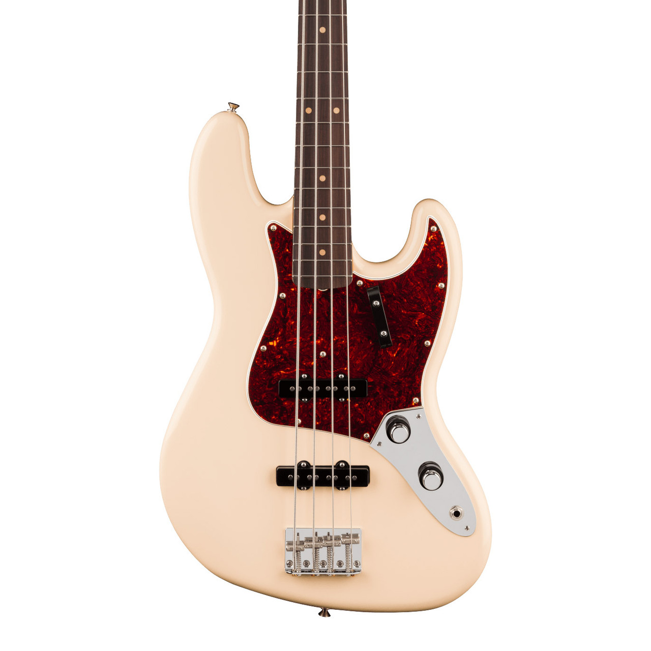 Fender Vintera III Early 60s Jazz Bass, Olympic White, Rosewood