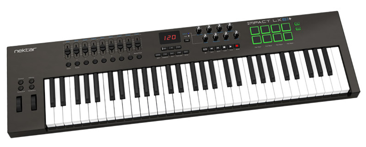 Nektar Impact LX61+ USB/MIDI Controller Keyboard - Absolute Music