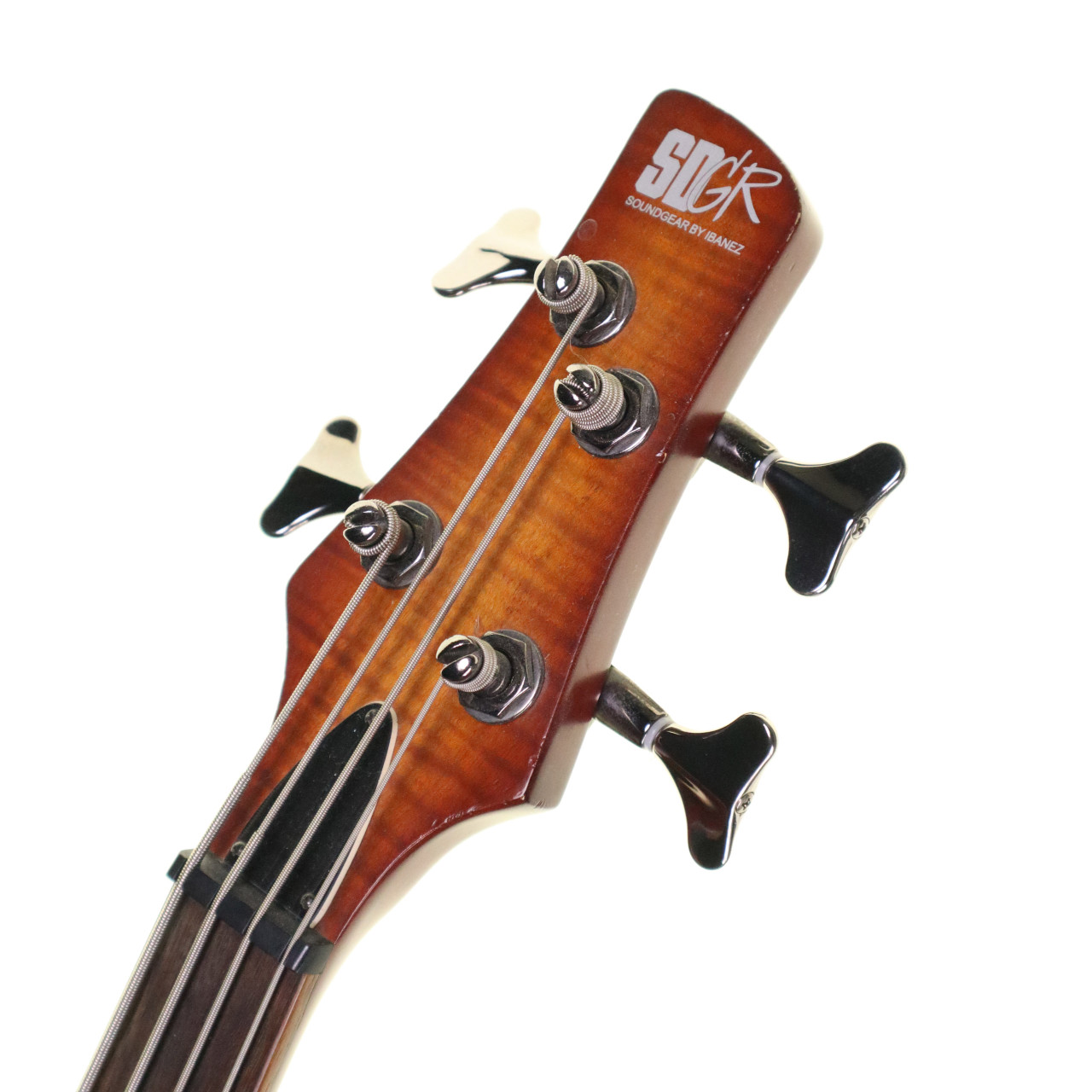 Ibanez SR900FM-AM Active Electric Bass Guitar, Amber Burst (pre