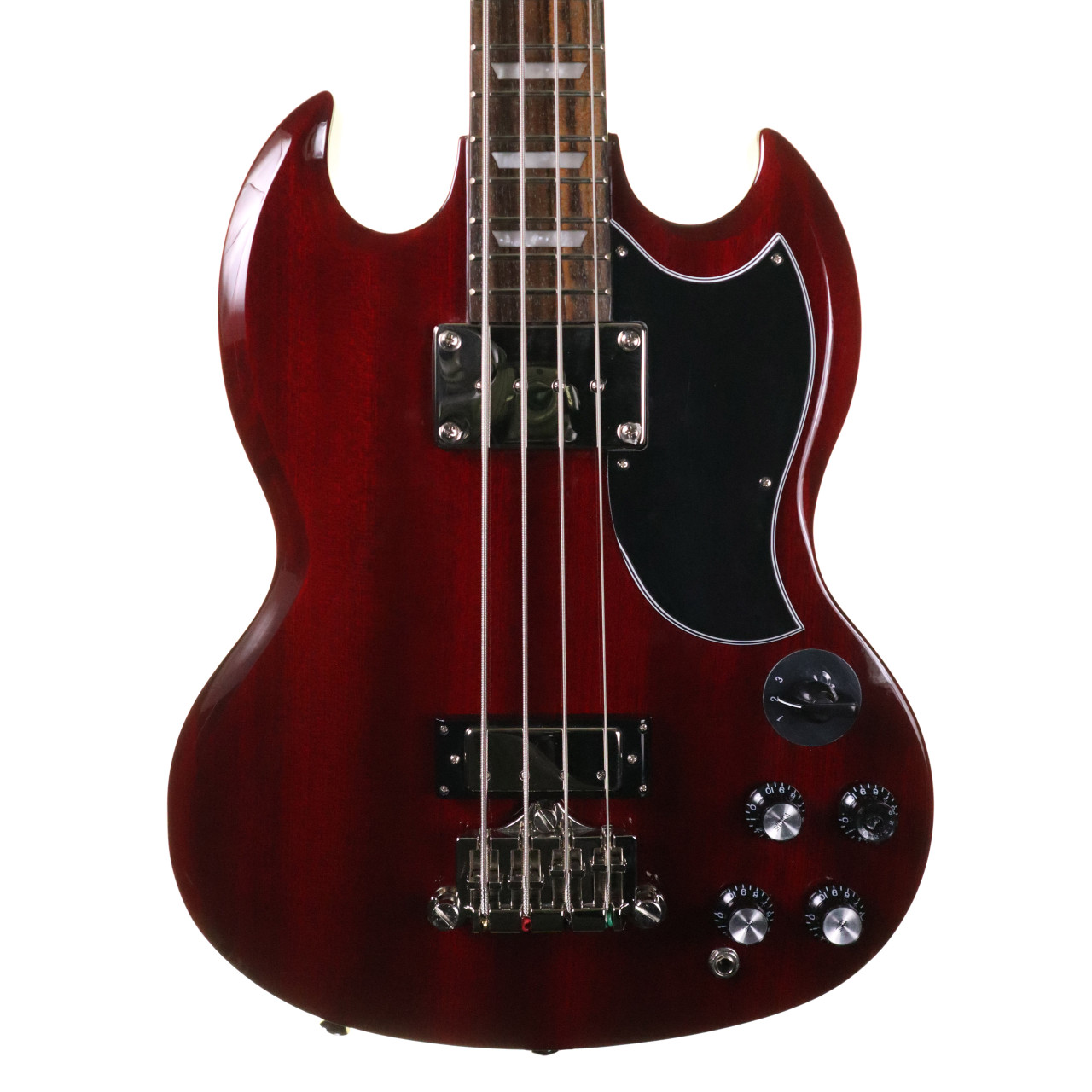 Epiphone EB-3 SG Bass Guitar, Cherry (pre-owned) - Absolute Music