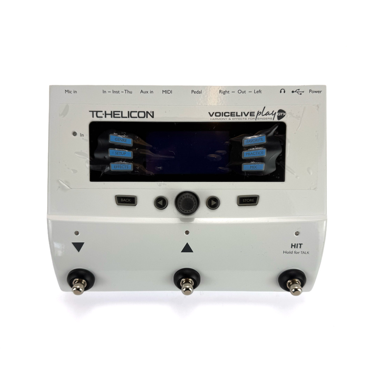 tc-helicon voicelive play GTX スイッチ部分難あり 他動作オーケー