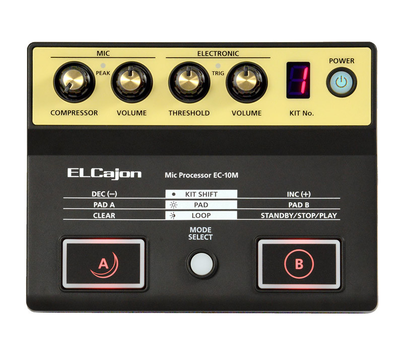 パーカッション・打楽器 Roland EC-10M ELCajon Mic Processor Roland EC-10M ELCajon Mic Processor - Absolute Music