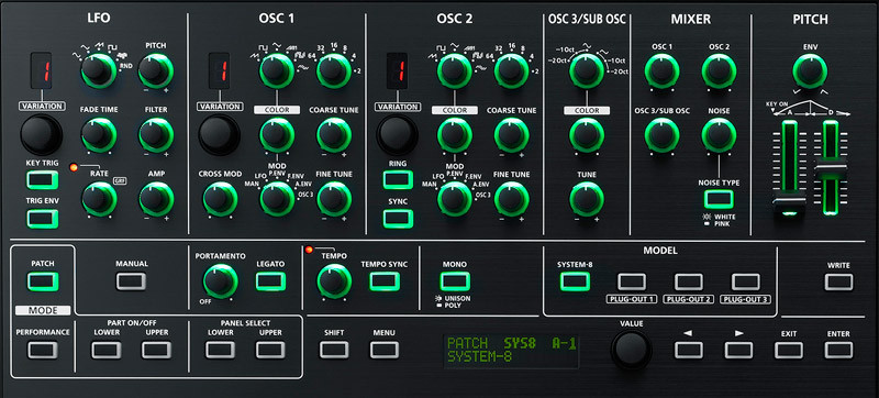 Roland System-8 Plug-Out Synthesizer - Absolute Music