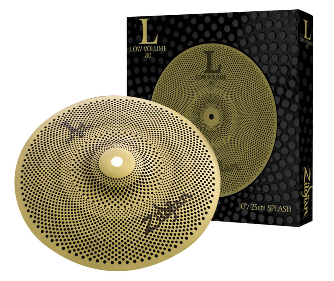 Zildjian Low Volume 80 10-inch Splash Cymbal - Absolute Music