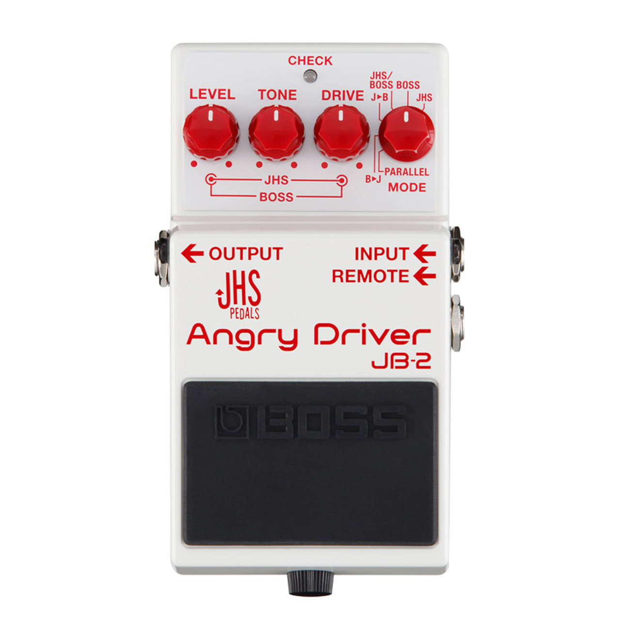 Boss JB-2 Angry Driver Overdrive/Distortion Pedal - Absolute Music