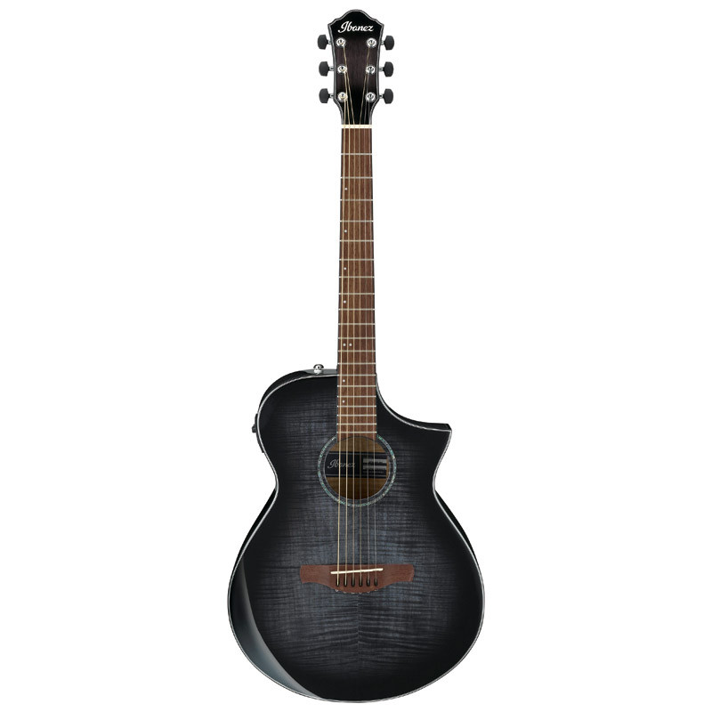 ギター Ibanez AEWC400-TKS Ibanez AEWC400-TKS Electro-Acoustic Guitar, Transparent Black