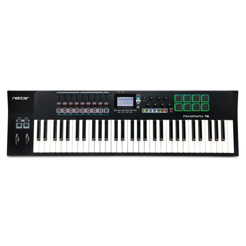 Nektar Panorama T6 Advanced 61 Note USB MIDI Controller Keyboard