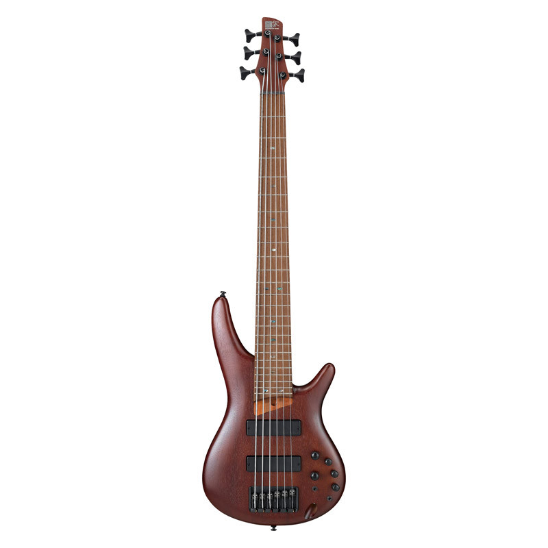 ibanez SR506 6弦ベース Ibanez SR506E-BM 6 String Bass Guitar, Brown Mahogany - Absolute Music