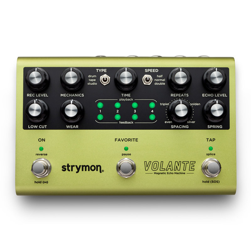 strymon VOLANTE マグネティックテープエコー Strymon Volante Magnetic Echo Machine - Absolute Music