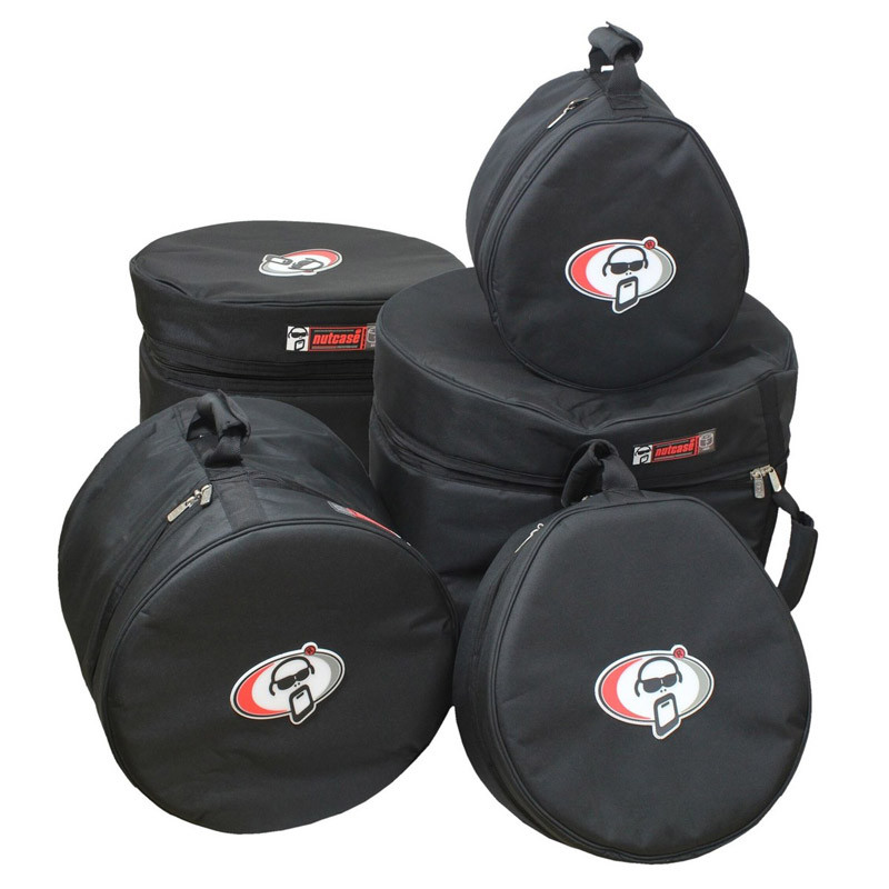 Protection Racket Nutcase Rock/Fusion 10,12,16,22,14 Drum Case Set