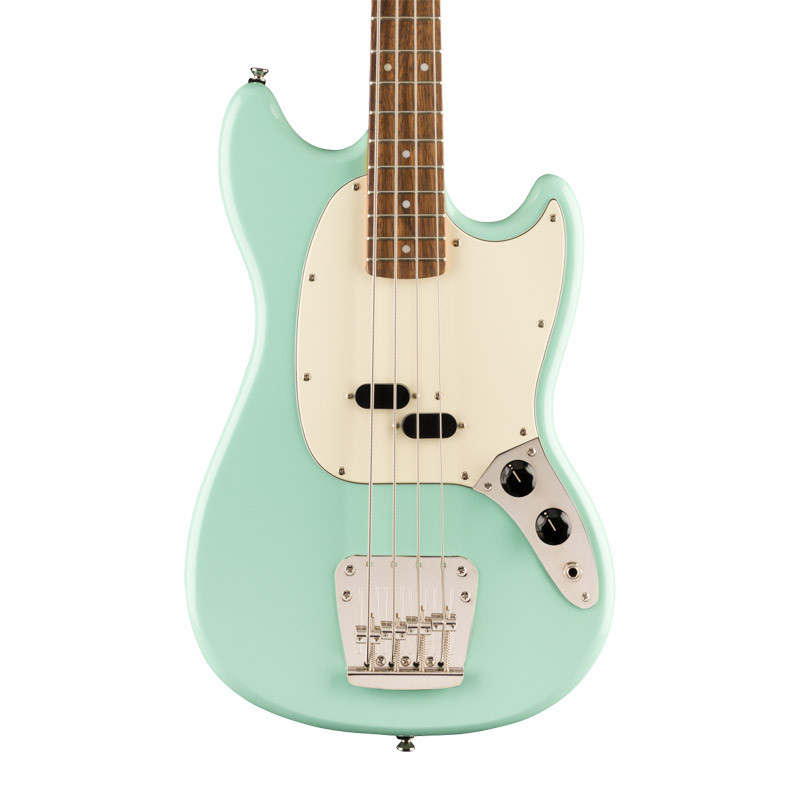 Fender Squier Classic Vibe 60s Mustang Bass, Surf Green, Laurel