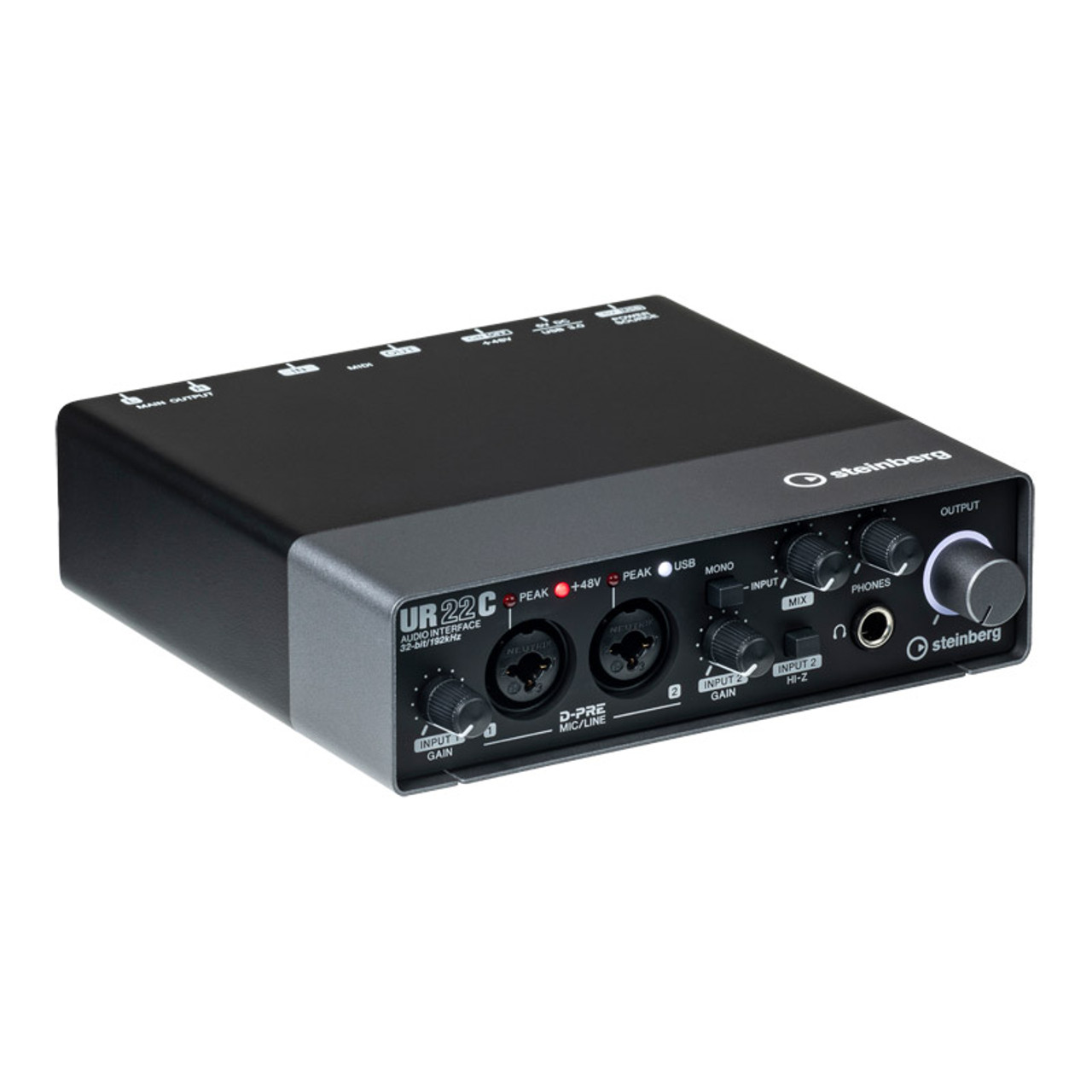 Steinberg UR22C USB 3 Audio  Midi Interface - Absolute Music