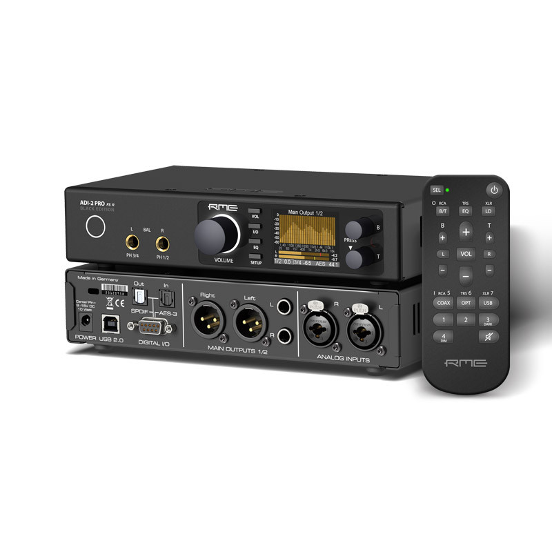 RME ADI-2 Pro FS R Converter Black Edition - Absolute Music