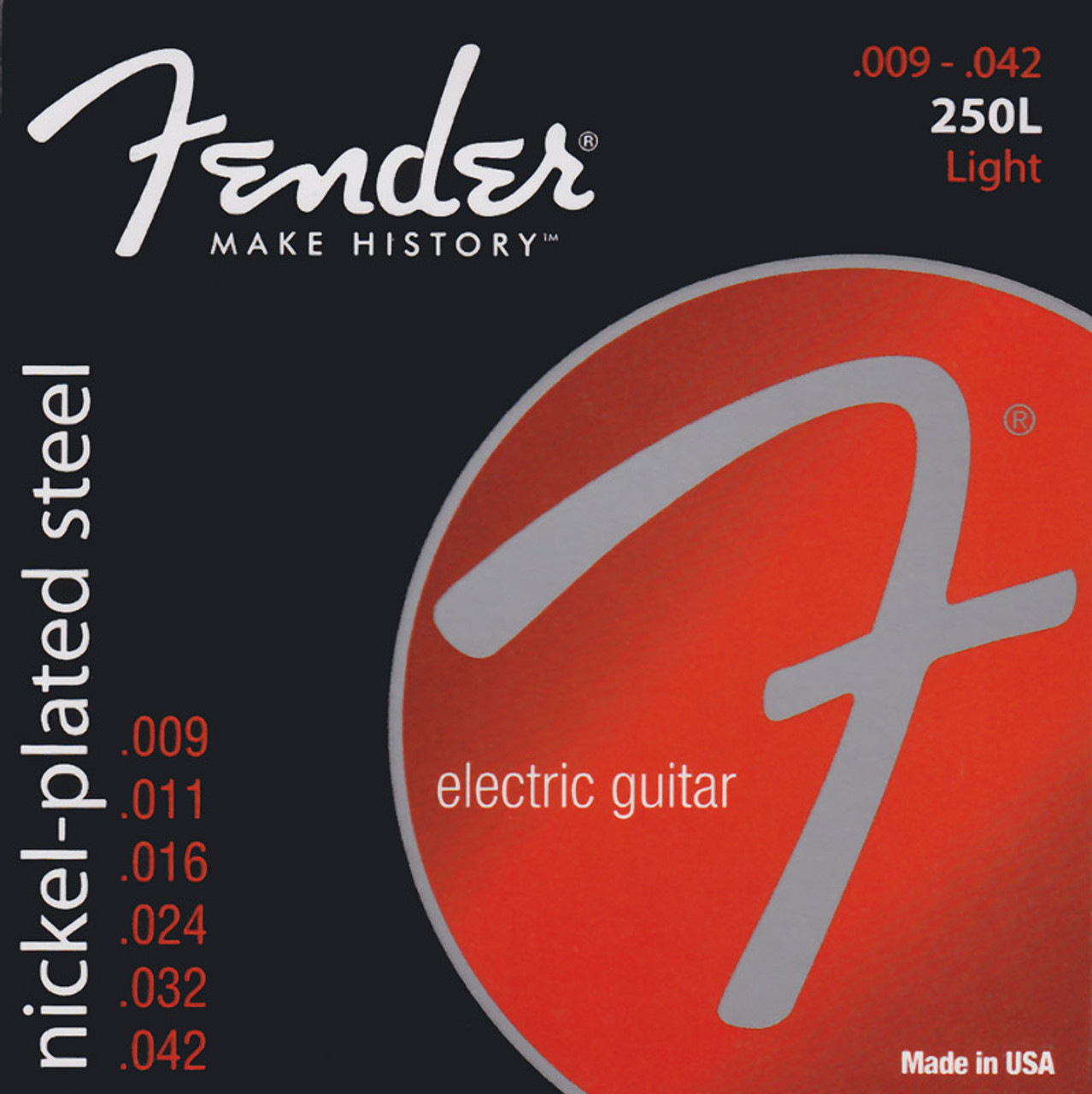 Fender 9 shop gauge strings