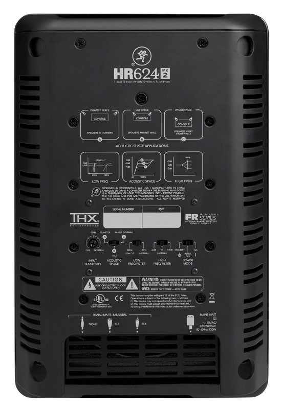 Mackie HR624mk2 Active Studio Monitors (Pair) Absolute Music