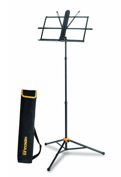 Hercules BS118BB Sheet Music Stand With EZ Grip And Carry Bag 