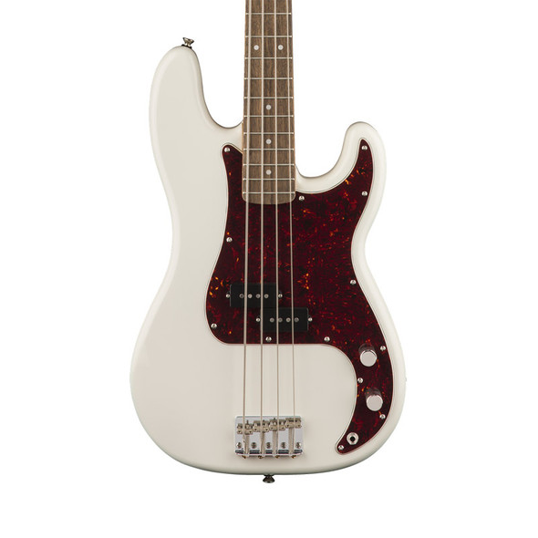 Fender Squier Classic Vibe 60s Precision Bass, Olympic White, Laurel 